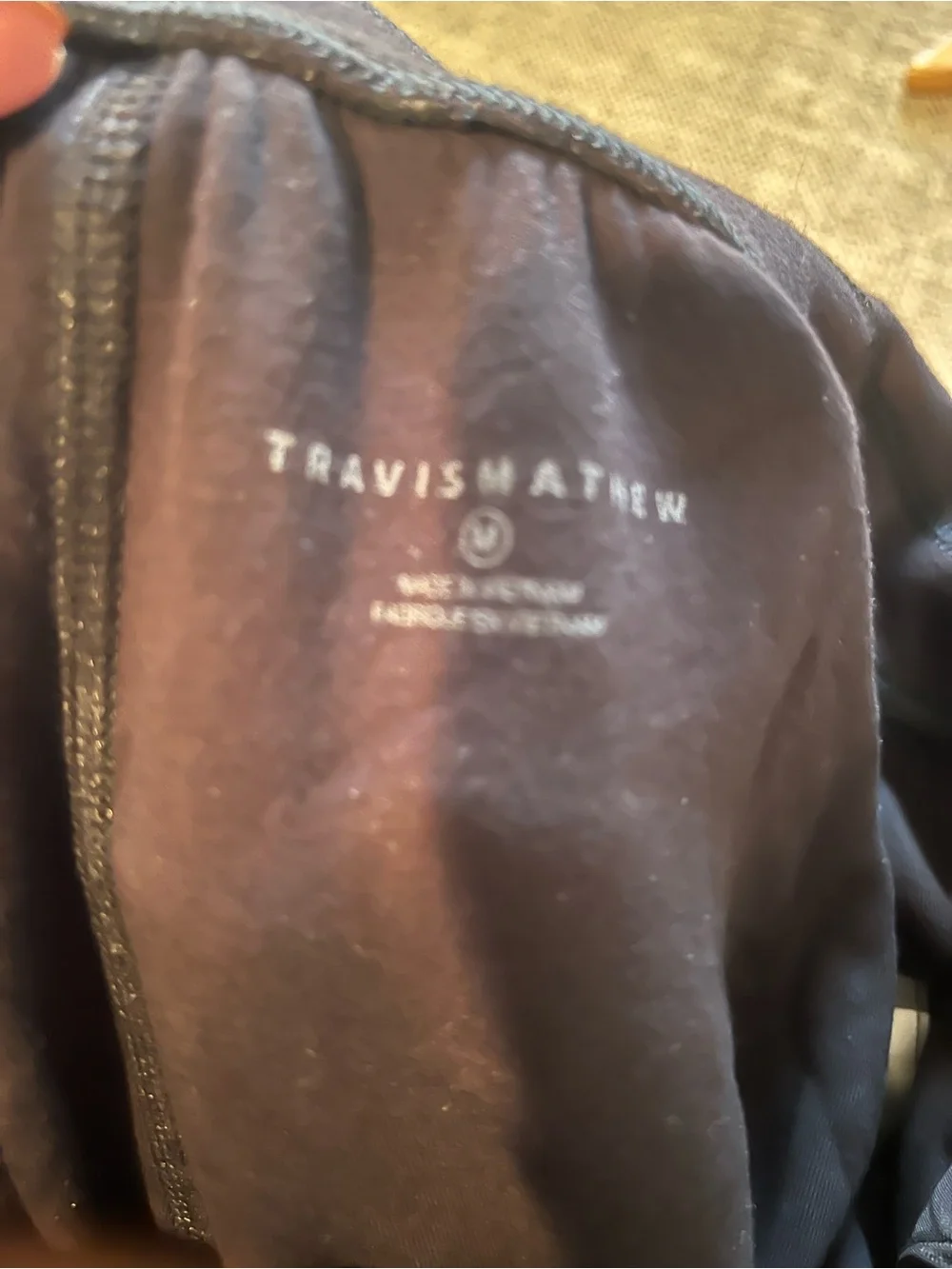 Travis Mathew Shorts Moveknit Tie Short Black Soft High Rise 4
